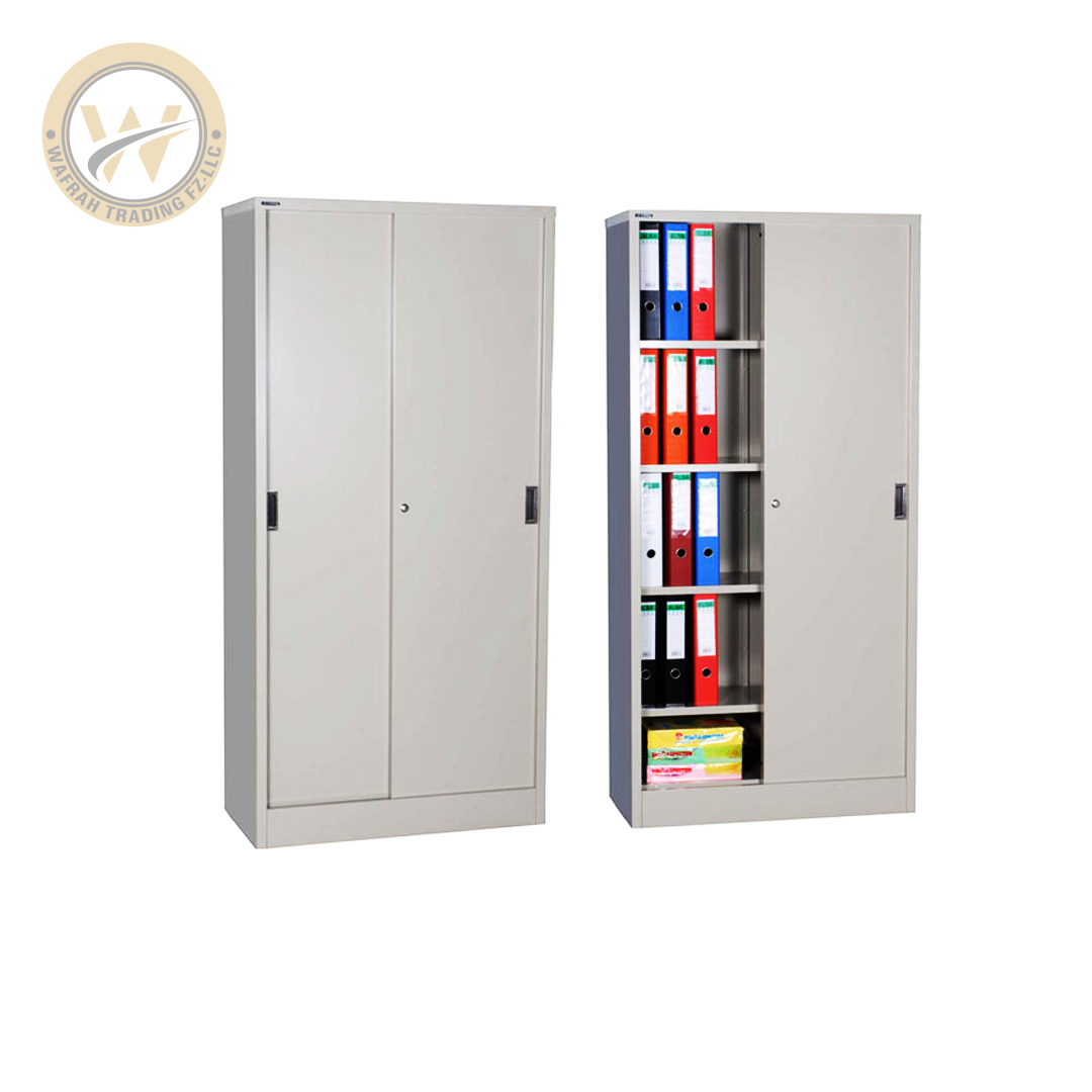 Full Hight Metal Sliding Door Cabinet